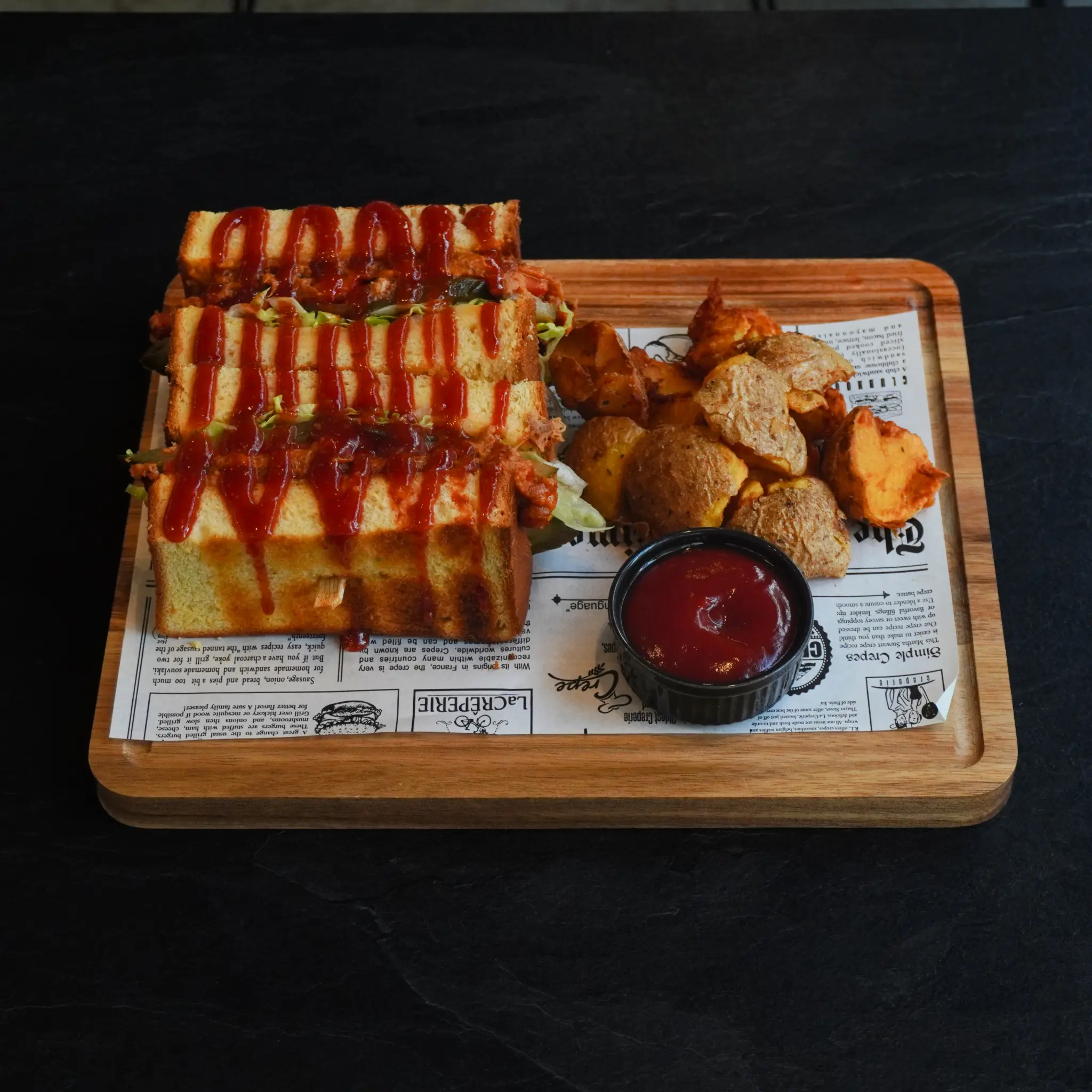 American Pulled Pork Sandwich